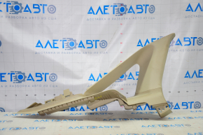 Upper left rear pillar trim Ford Fusion mk5 13-16 beige, missing one part, worn