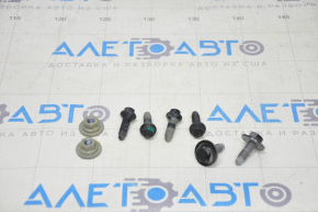 Hardware for rear left door hinges 8 pcs Tesla Model 3 18-