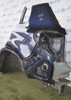 Quarter wing rear left VW Tiguan 09-17 blue