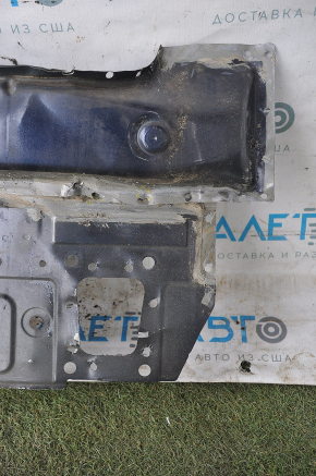 Rear panel VW Tiguan 09-17 2 parts, blue, tears