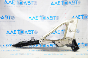 Upper right rear pillar trim Ford Fusion mk5 17-20 gray with black trim, missing one part, broken fastener, scratches