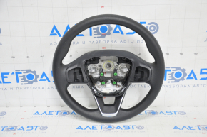 Steering wheel bare Ford Escape MK4 20 - black rubber with steering wheel cover, without buttons