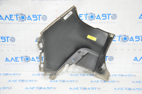 Rear bumper bare right Ford Escape MK4 20- without autoparking, gold