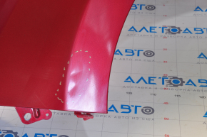 Front left wing Nissan Leaf 13-17 red NAH, small bumps