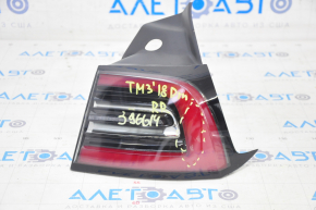 Light outer wing right Tesla Model 3 18- USA 3 pins scratches
