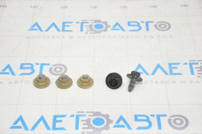 Hardware for left trunk lid hinge 5 pcs Tesla Model 3 18-