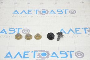 Hardware for right trunk lid hinge 5 pcs Tesla Model 3 18-