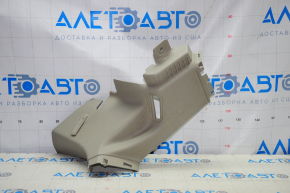 Rear pillar trim center left Ford Focus mk3 11-18 4d gray, broken fastener
