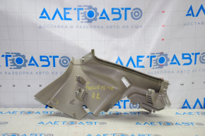 Rear pillar trim center left Ford Focus mk3 11-18 4d gray, broken fastener