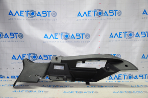 Rear pillar trim right Ford Focus mk3 11-18 5d black, without plug, scratches