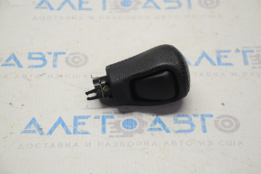Gear knob Infiniti JX35 QX60 13-15 pre-rest, black leather, broken mount