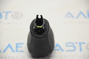 Gear knob Infiniti JX35 QX60 13-15 pre-rest, black leather, broken mount