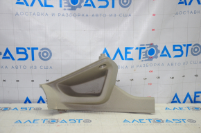 Door sill trim rear right Ford Focus mk3 11-18 gray, plastic turned white, scratch