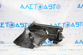 Rear pillar trim center left Ford Focus mk3 11-18 4d black, scratches