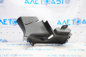 Rear pillar trim center left Ford Focus mk3 11-18 4d black, scratches