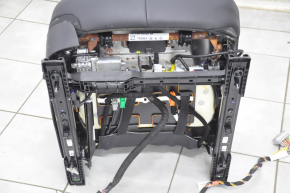 Tesla Model 3 18 passenger seat - black leather, no airbag, electric, water damage, motors not working