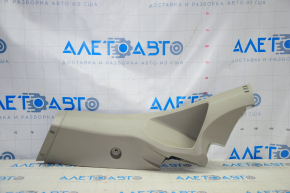 Rear pillar trim lower left Ford Focus mk3 11-18 gray, scratches, plastic turned white