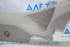 Rear pillar trim lower left Ford Focus mk3 11-18 gray, scratches, plastic turned white
