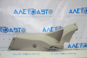 Rear pillar trim lower left Ford Focus mk3 11-18 gray, plastic turned white