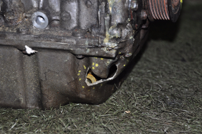 Honda Accord 13-15 2.4 K24W1 139k engine, oil pan is broken, cushion mount is broken, chip is broken