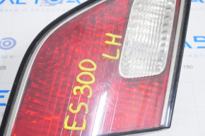 Inner taillight trunk lid left Lexus ES300 ES330 02-04 without wiring, for polishing