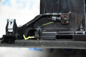 Center console trim with cup holders Nissan Murano z52 15-17 prerest gray, for heated seats, pocket mechanism broken