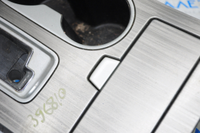 Center console trim with cup holders Nissan Murano z52 15-17 prerest gray, pocket does not work, worn out