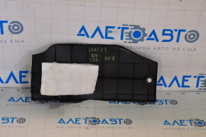 Side console trim lower right Nissan Leaf 13-17 black, minor scratches