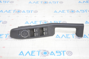 Front left window lift control Ford Escape MK4 20- with overlay, chrome finish
