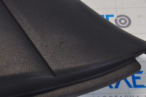 Door trim card rear right Nissan Leaf 13-17 black, armrest leather, scratches