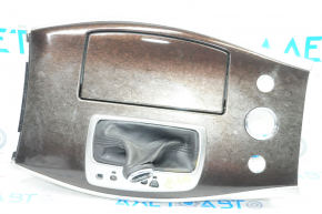 Center console trim wood cup holder Infiniti JX35 QX60 13- scratches