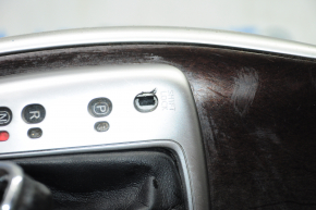 Center console trim wood cup holder Infiniti JX35 QX60 13- scratches