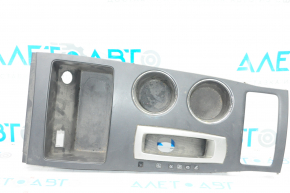 Center console trim with cup holders Nissan Altima 13-15 type 2, scratches