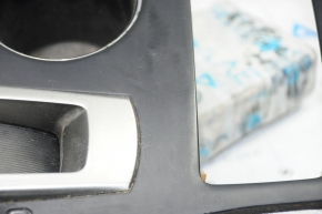 Center console trim with cup holders Nissan Altima 13-15 type 2, scratches