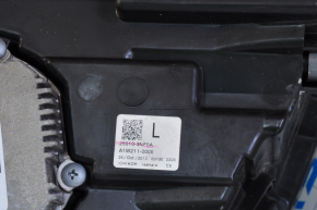 Front right headlight complete Nissan Leaf 11-17 LED without fastening, cracks on glass