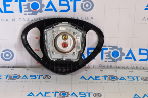 Airbag in steering wheel driver Nissan Leaf 13-17 black