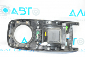 Gear shifter cover Nissan Leaf 13-17 blue gloss, B MODE