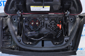 Charging port nose assembly Nissan Leaf 13-17 under CHAdeMO under camera
