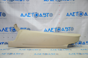 Door opening trim rear left VW Passat b8 16-19 USA beige, broken crepe, plastic turned white