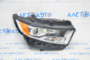 Headlight front right bare Ford Edge 15-18 dorest halogen