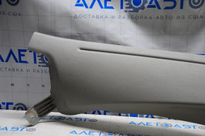 Rear pillar trim lower right VW Passat b7 12-15 USA gray, scratches
