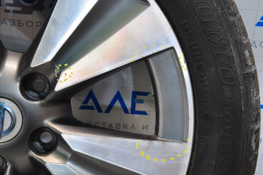 Wheel disk R17 5*114.3 Nissan Leaf 11-17 light curb, paintwork defect