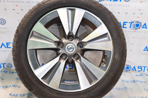 Wheel disk R17 5*114.3 Nissan Leaf 11-17 light curb, paintwork defect