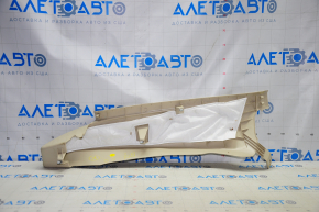 Door opening trim right VW Passat b7 12-15 USA beige, scratch, broken fastener
