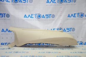 Door opening trim right VW Passat b7 12-15 USA beige, plastic turned white