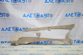 Door opening trim right VW Passat b7 12-15 USA beige, plastic turned white