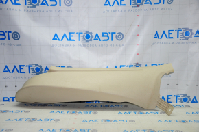 Door opening trim left VW Passat b7 12-15 USA beige, plastic turned white