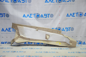 Door opening trim left VW Passat b7 12-15 USA beige, plastic turned white