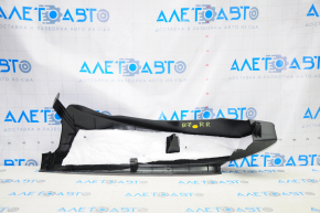 Rear pillar trim lower right VW Passat b7 12-15 USA black, scratches