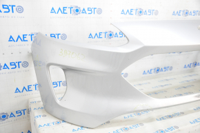 Front bumper bare Ford Escape MK4 20-22 without parking sensors, silver, pressed